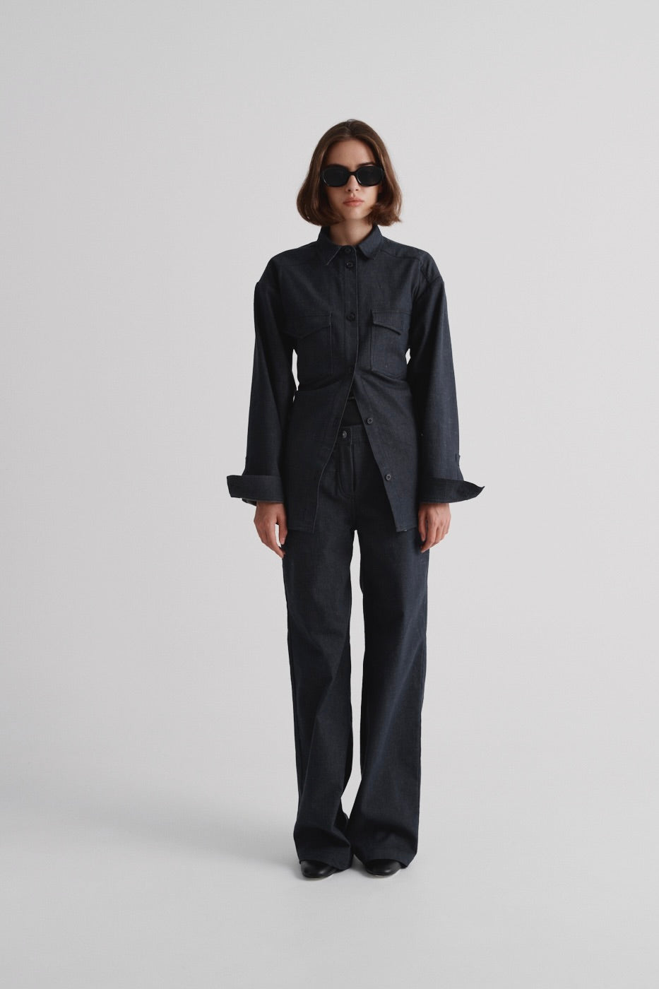 Transformer Shirt in Italian Denim ‘All-or-Nothing’