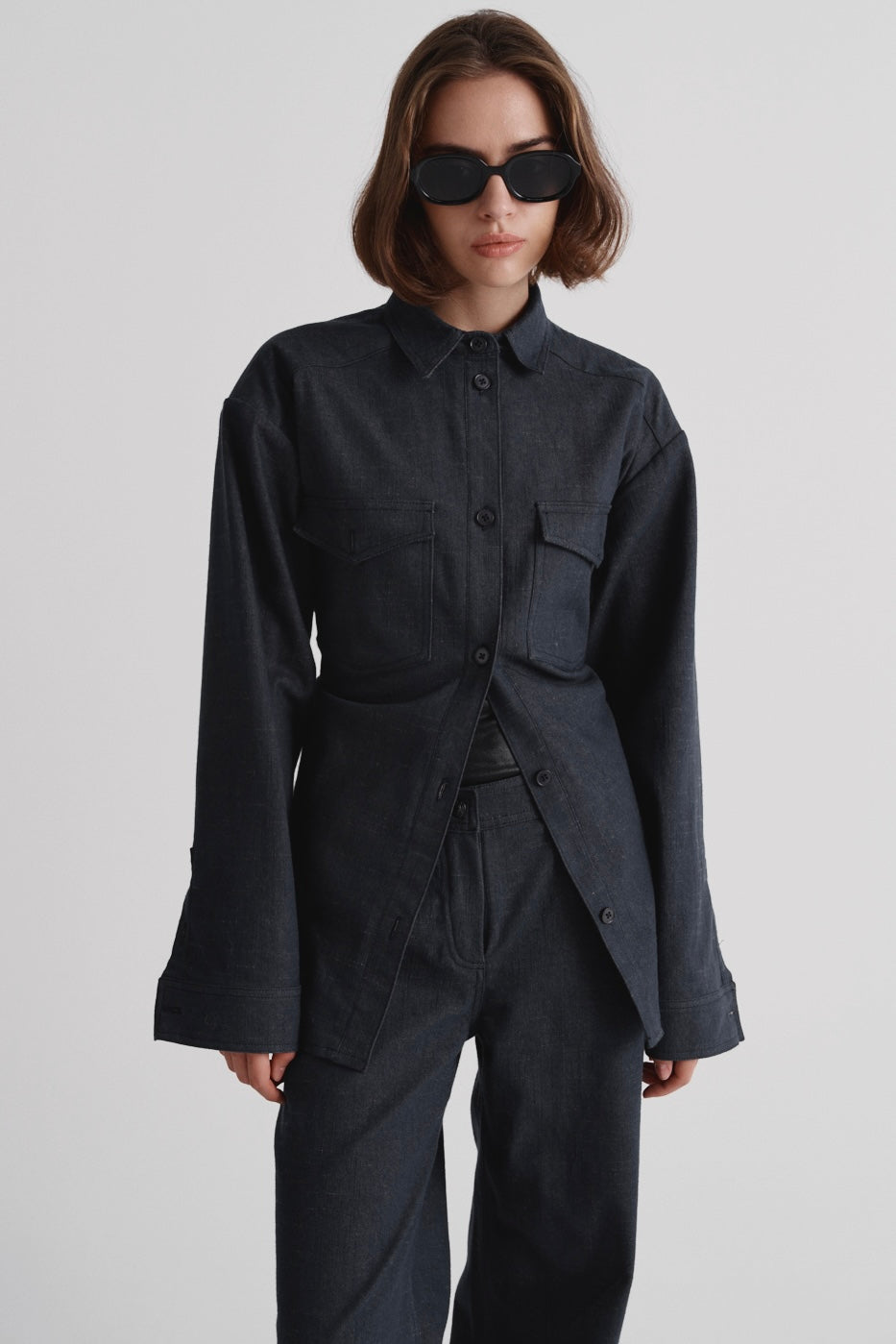 Transformer Shirt in Italian Denim ‘All-or-Nothing’