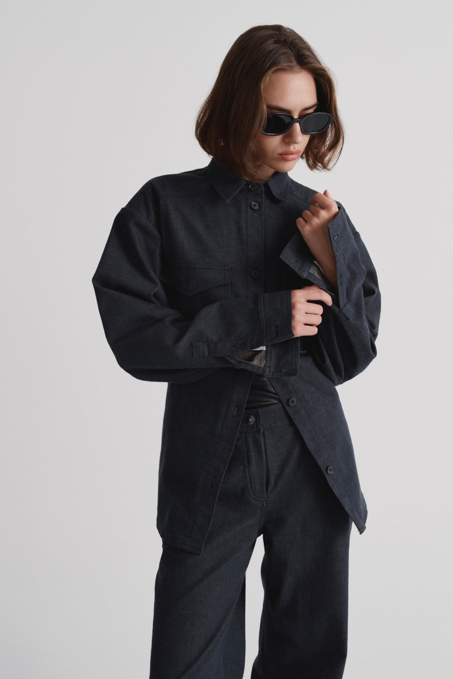 Transformer Shirt in Italian Denim ‘All-or-Nothing’