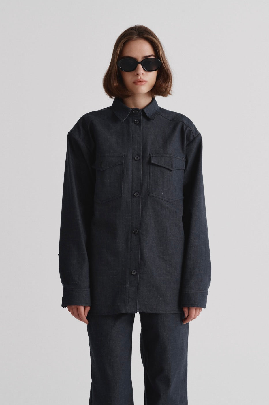 Transformer Shirt in Italian Denim ‘All-or-Nothing’