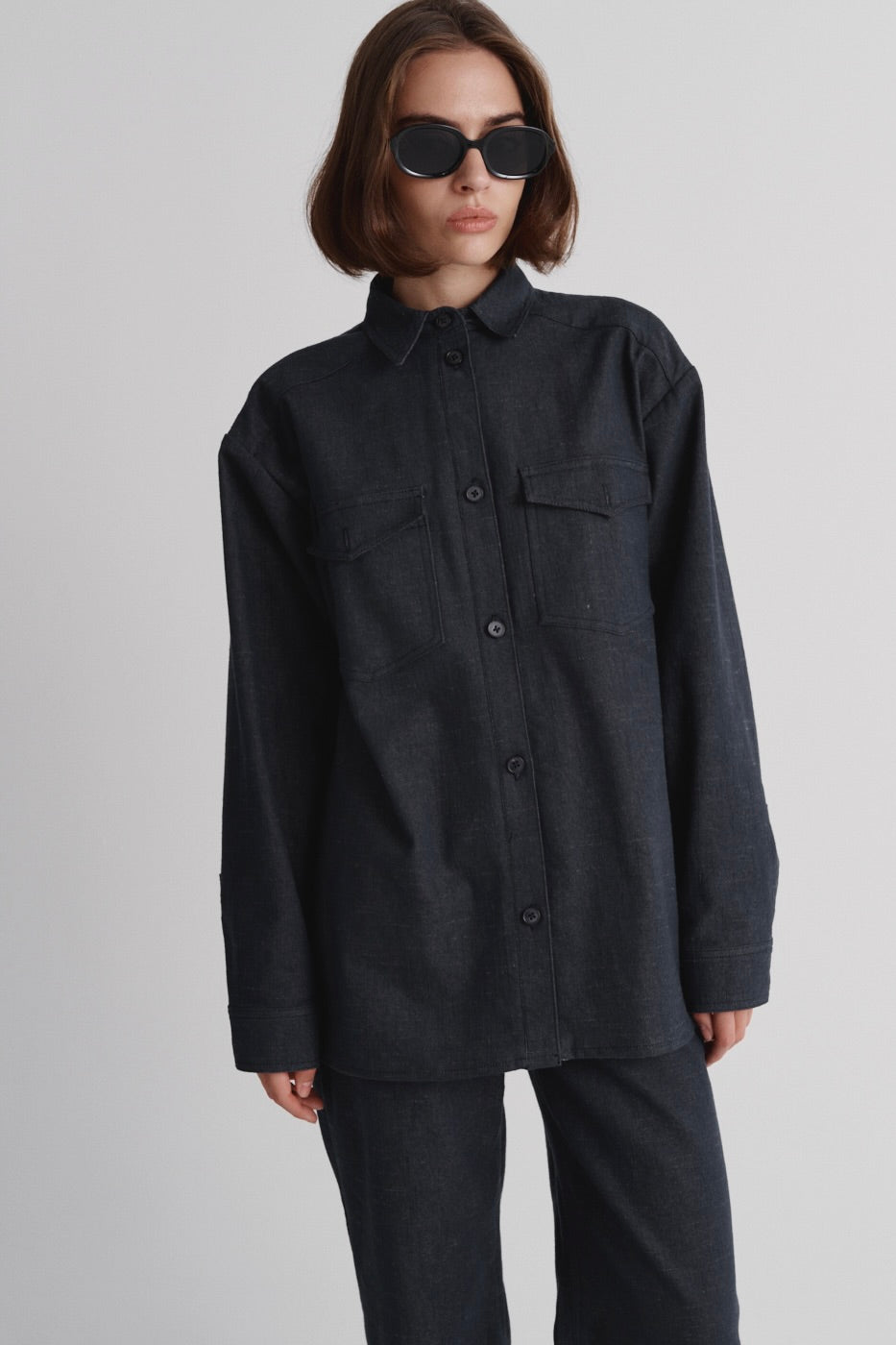 Transformer Shirt in Italian Denim ‘All-or-Nothing’