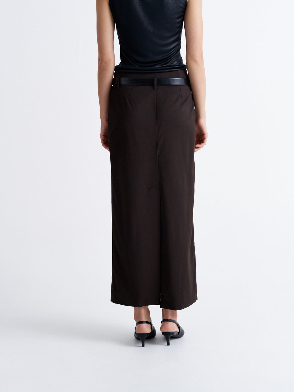 Maxi Skirt Made of Italian Wool