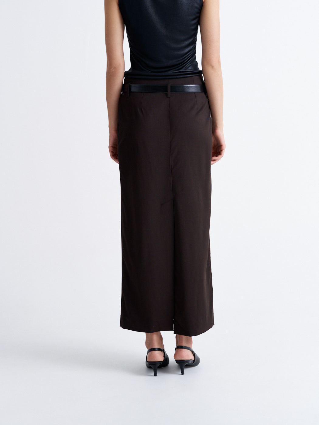 Maxi Skirt Made of Italian Wool