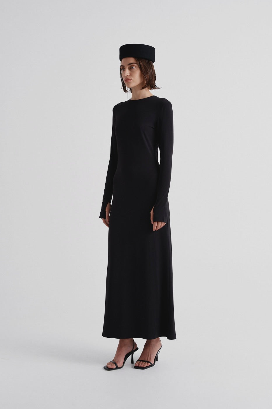 Maxi Dress “Black Cat”