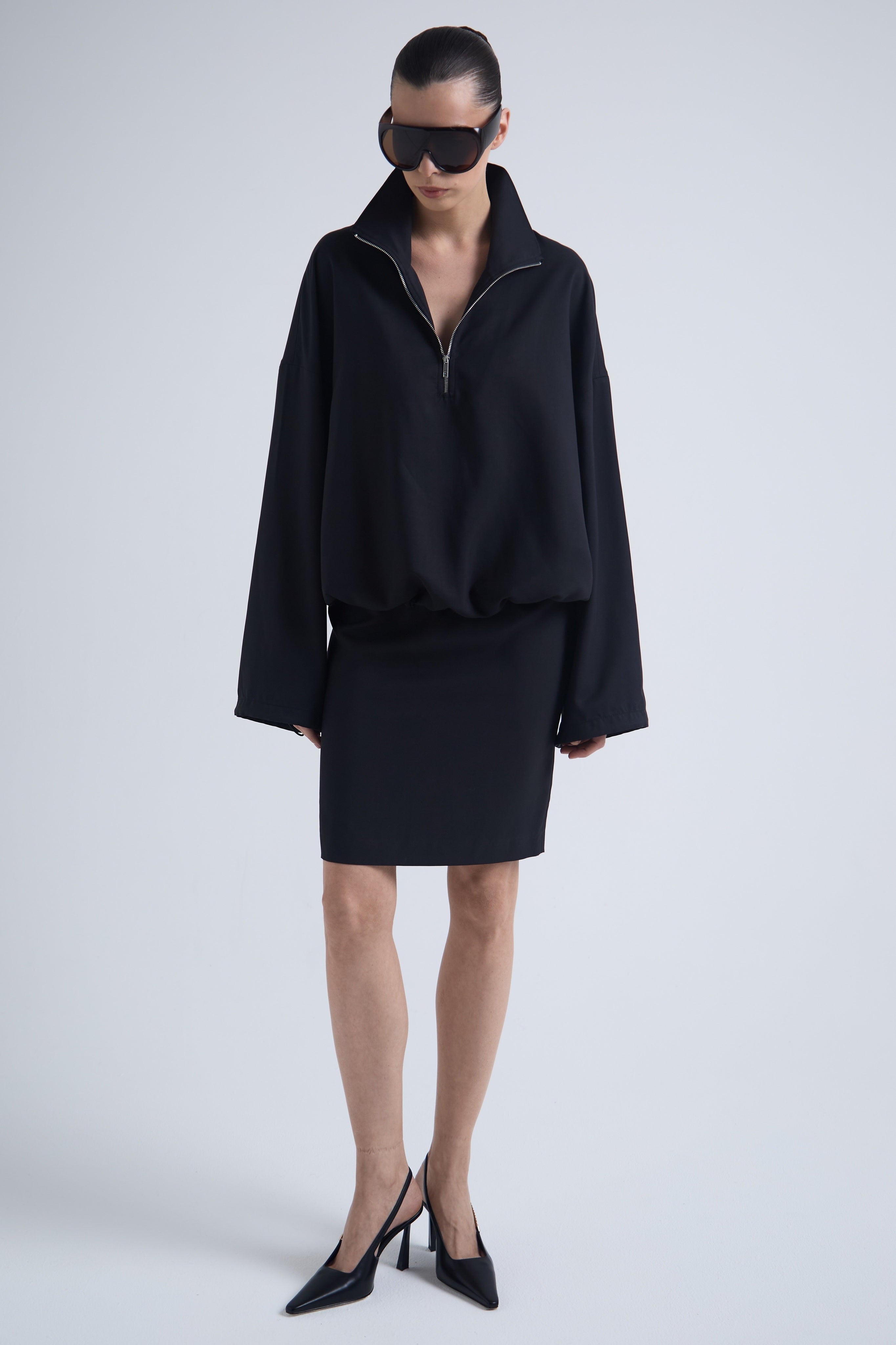 Matte Silk Skirt