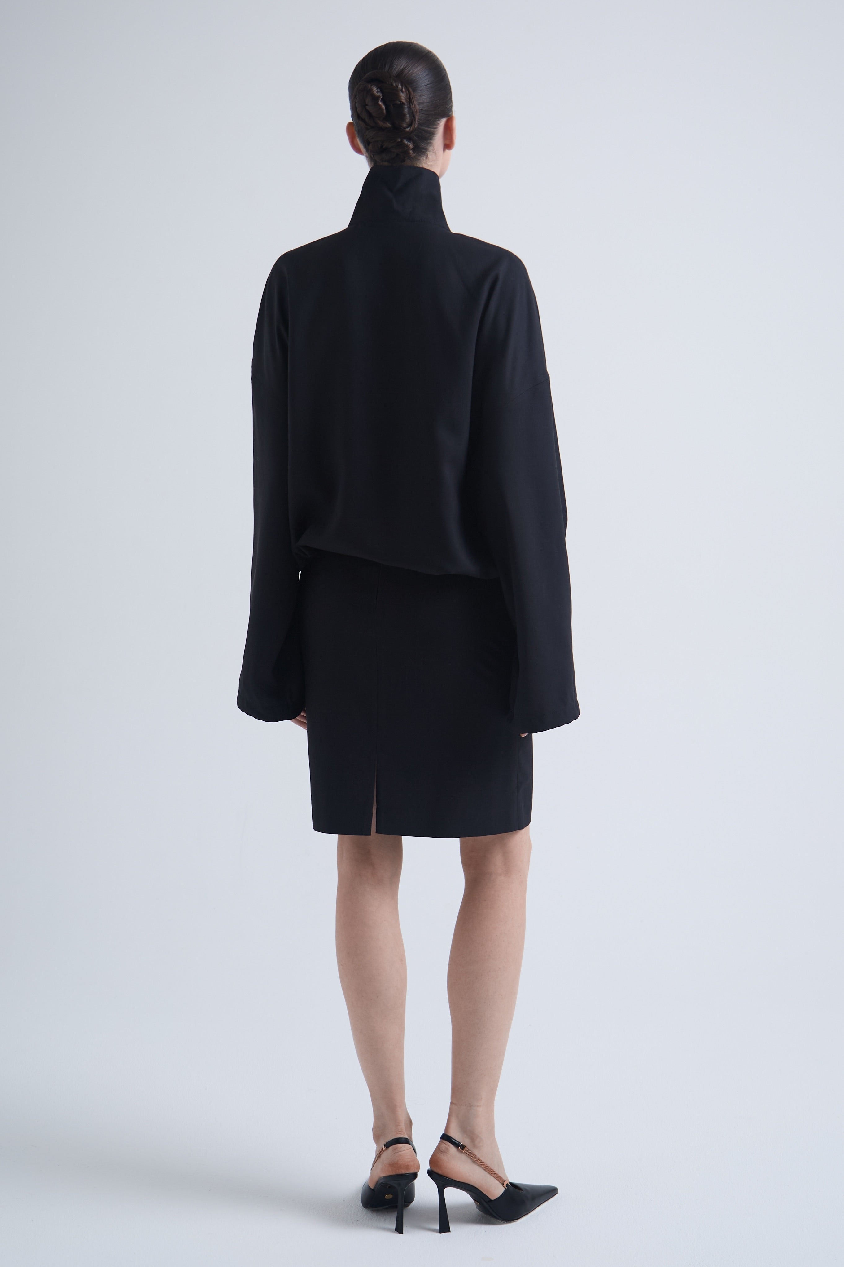 Matte Silk Anorak