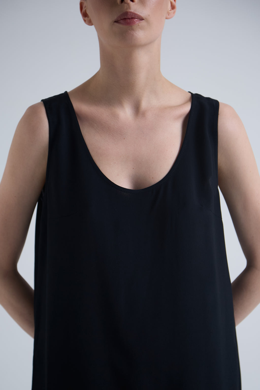 Light Silk & Acetate Top