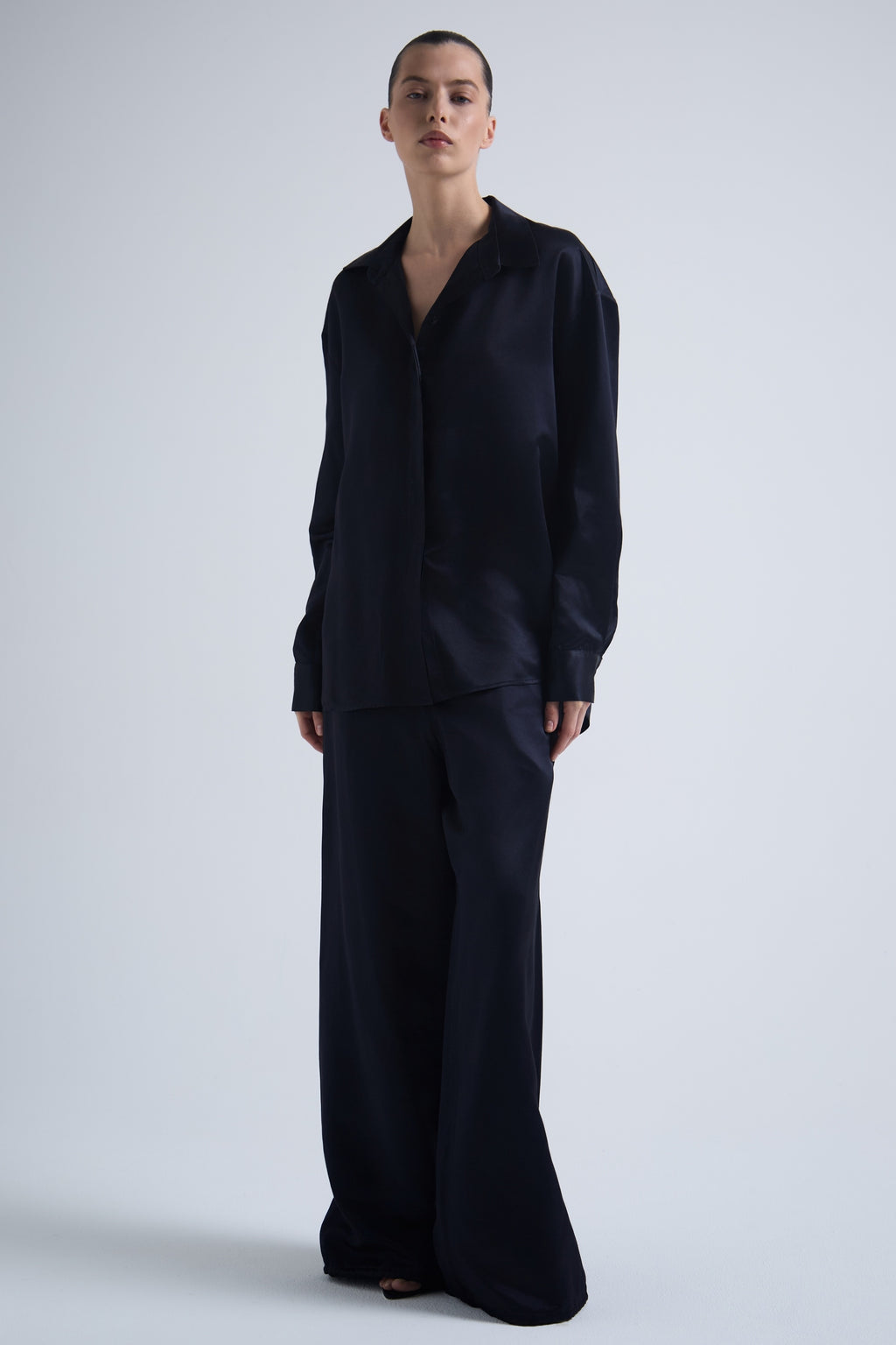 Deep Silk & Cashmere Shirt