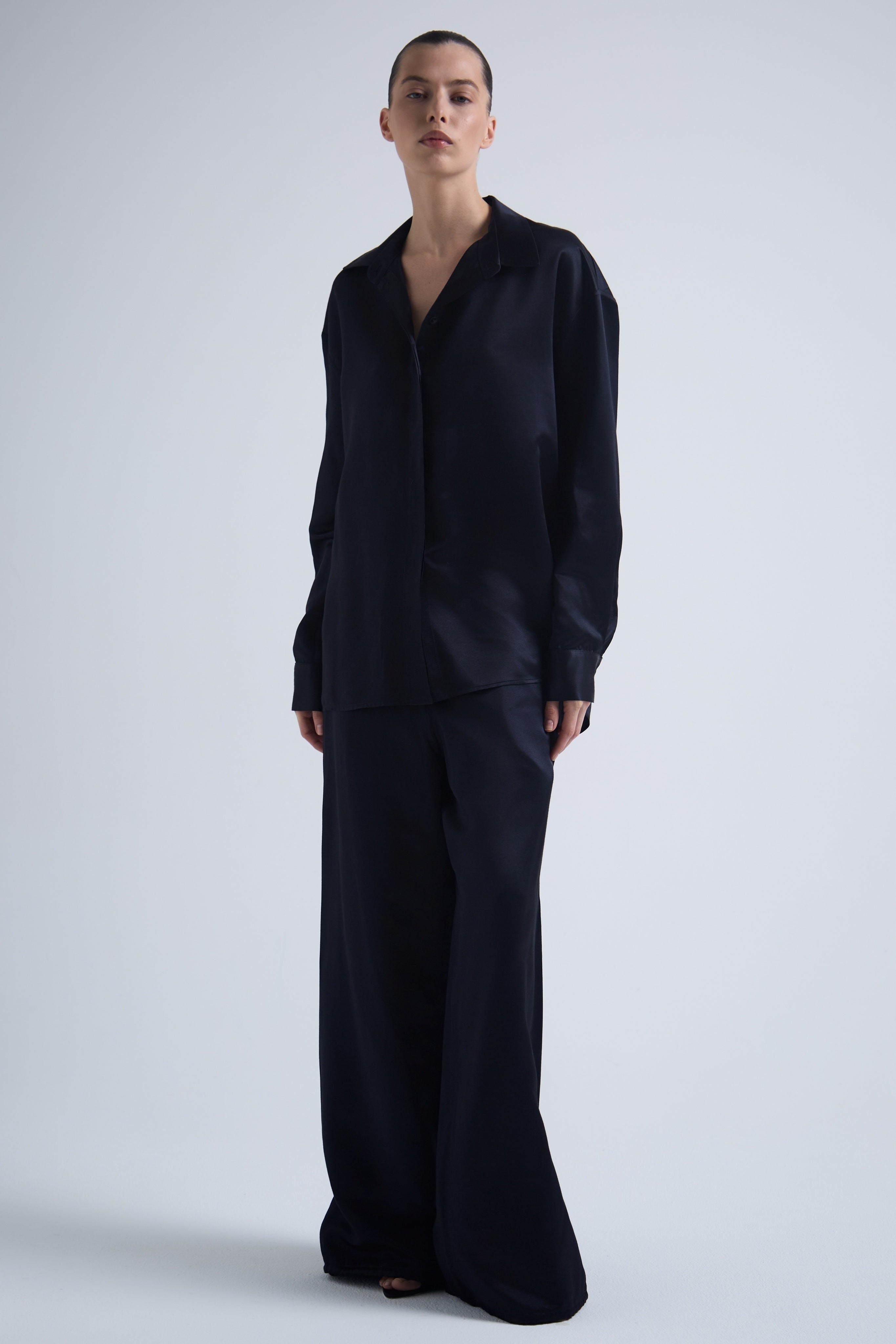 Deep Silk & Cashmere Shirt