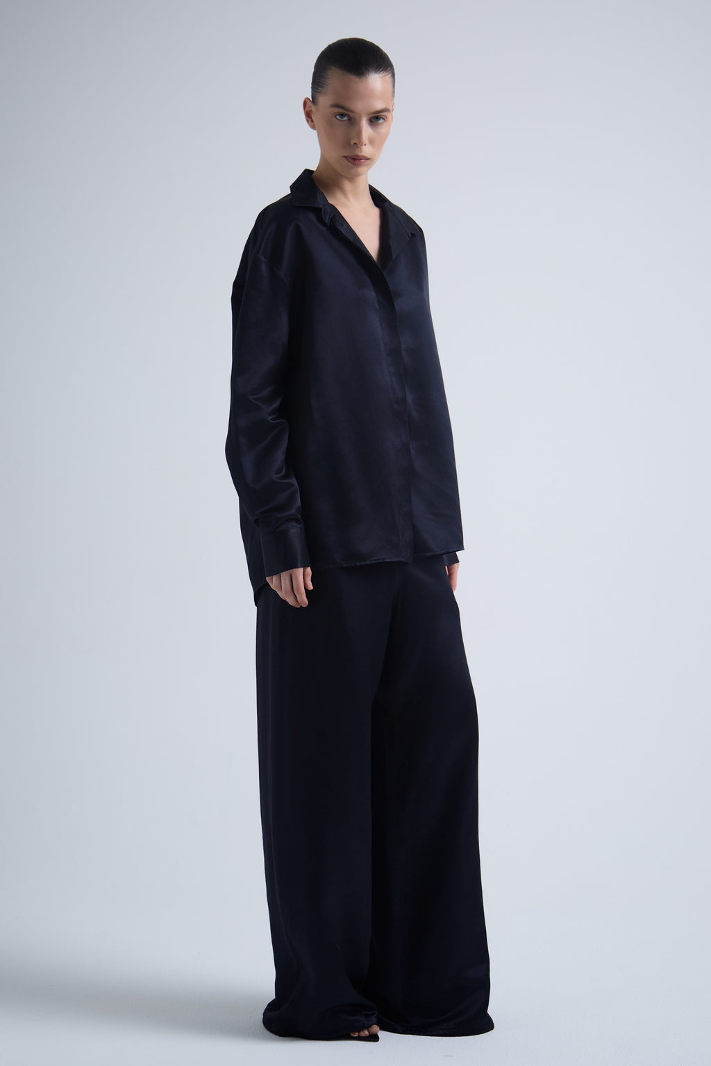 Deep Silk & Cashmere Shirt