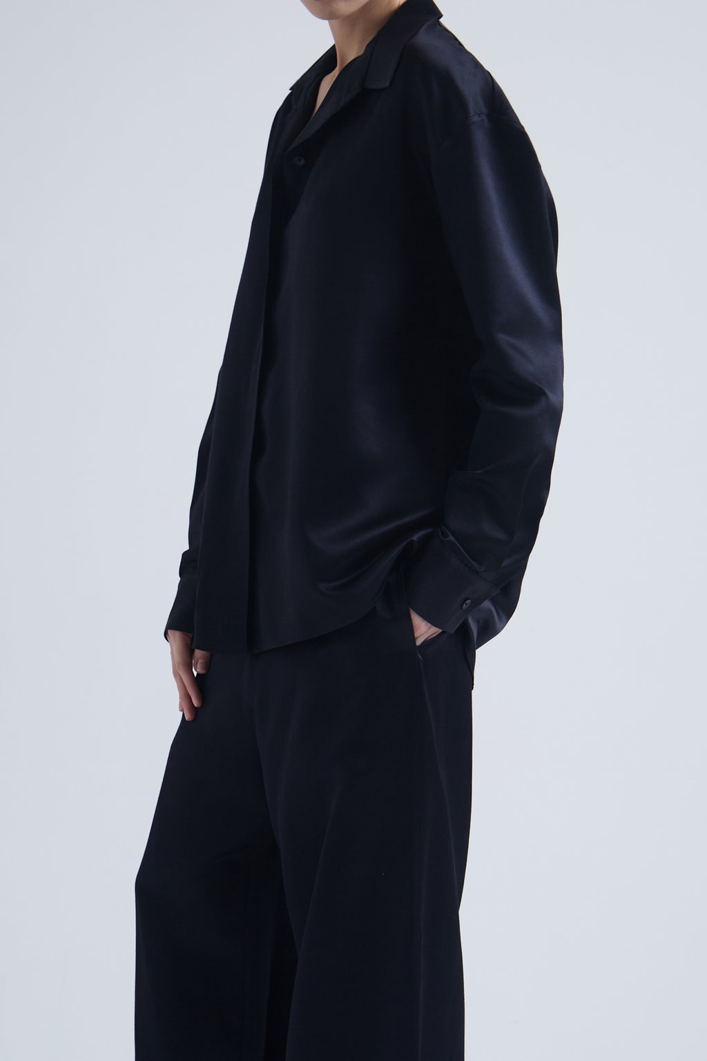 Deep Silk & Cashmere Shirt