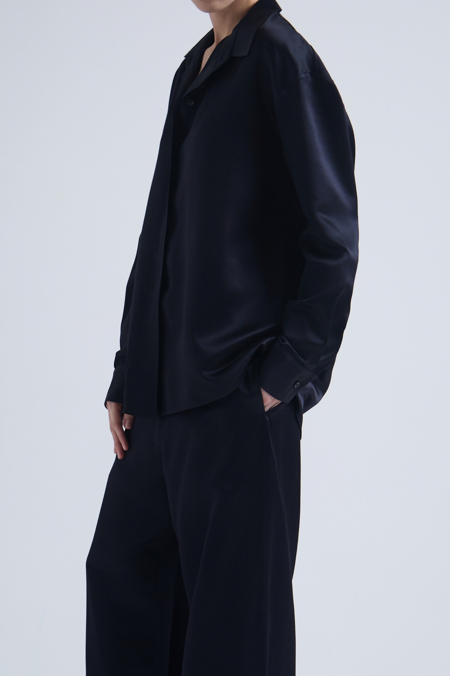 Deep Silk & Cashmere Shirt