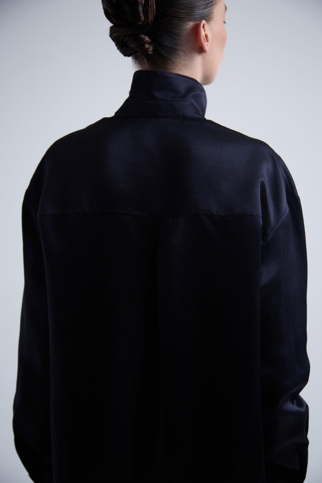 Deep Silk & Cashmere Shirt