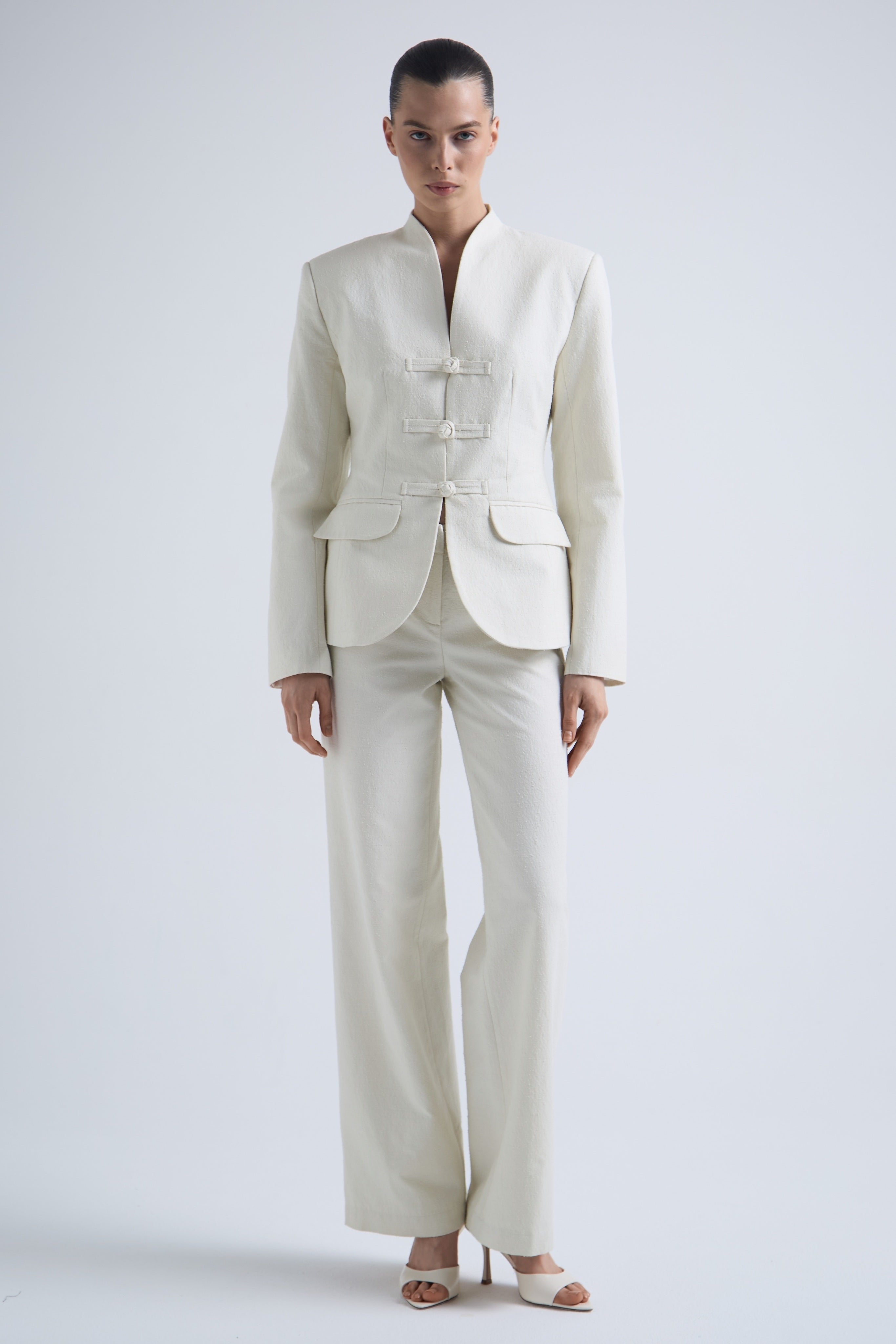 Qi Cotton Trousers