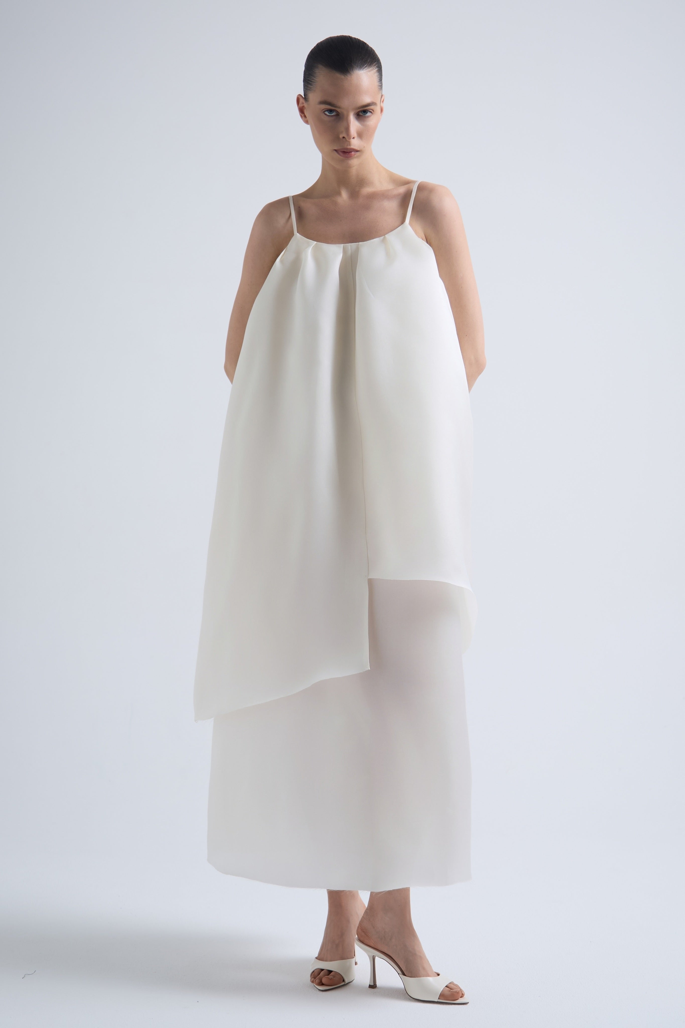 Éther Silk Organza Dress