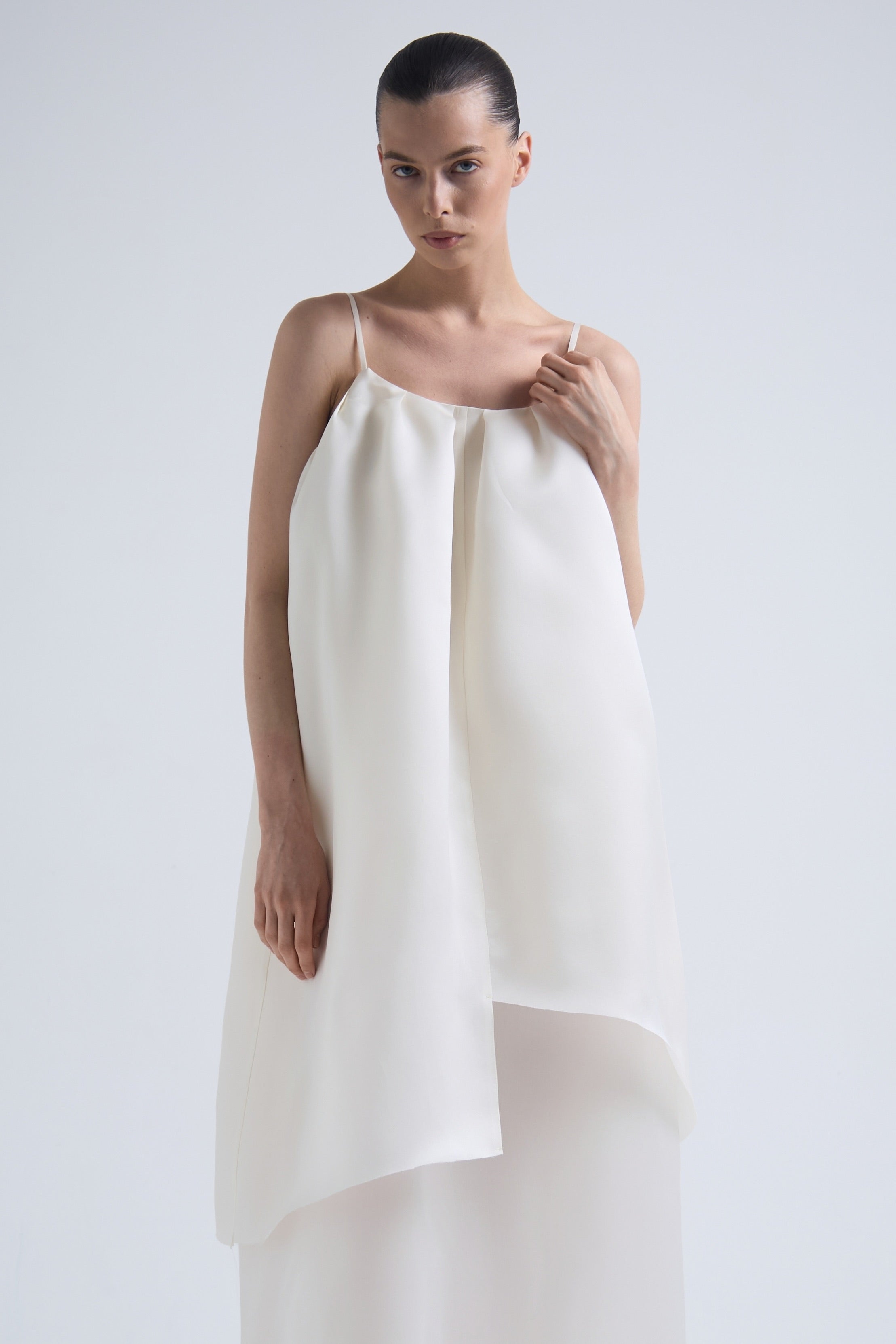 Éther Silk Organza Dress