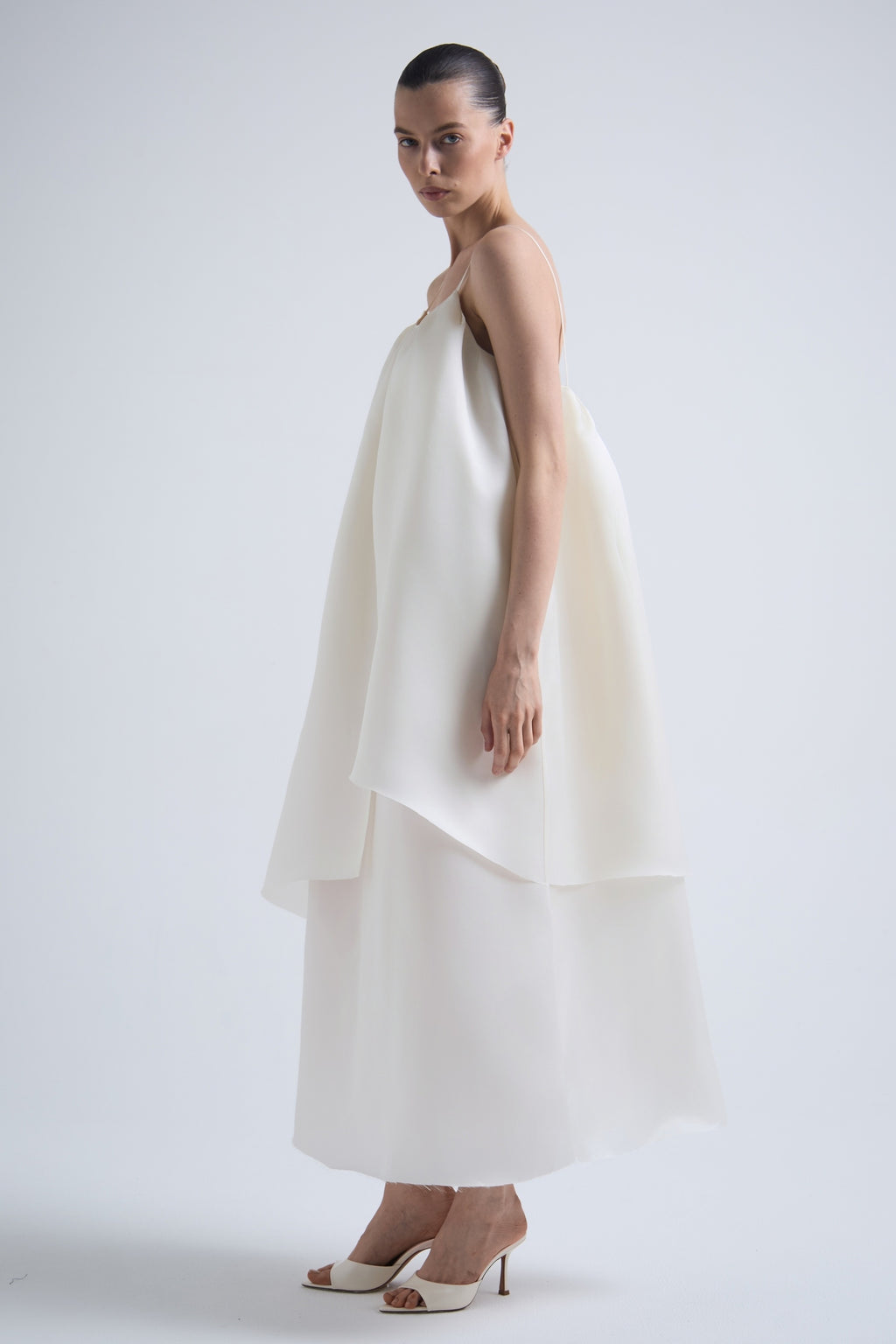 Éther Silk Organza Dress