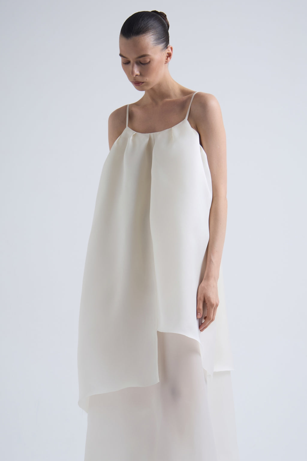 Éther Silk Organza Dress
