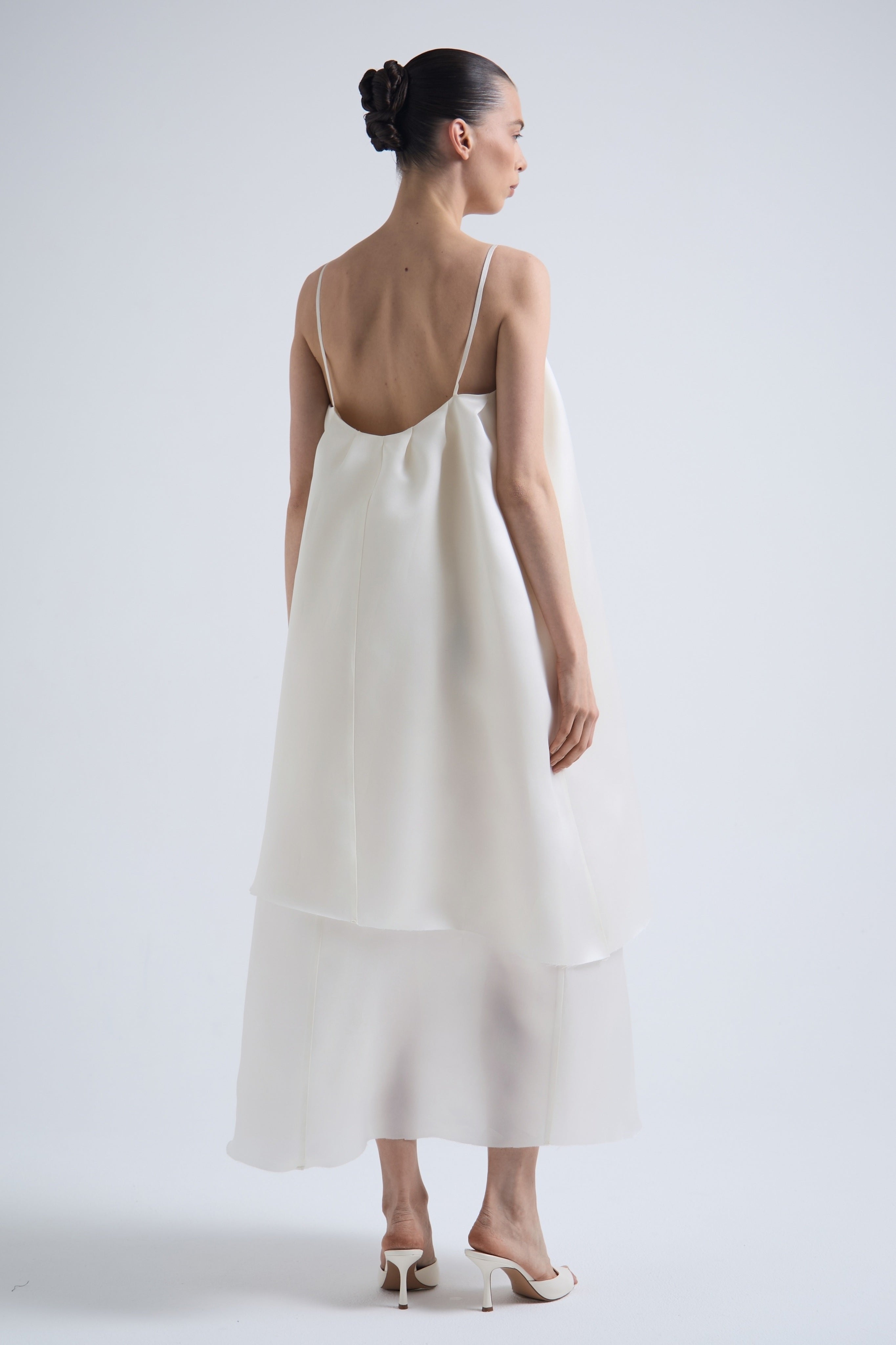 Éther Silk Organza Dress