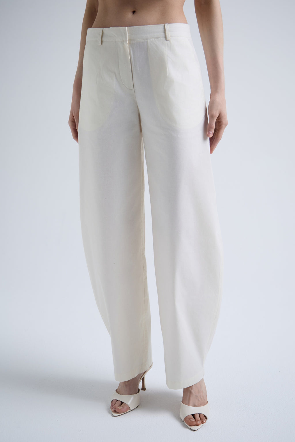 Shape Cotton Trousers