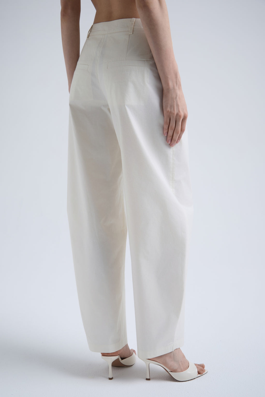 Shape Cotton Trousers