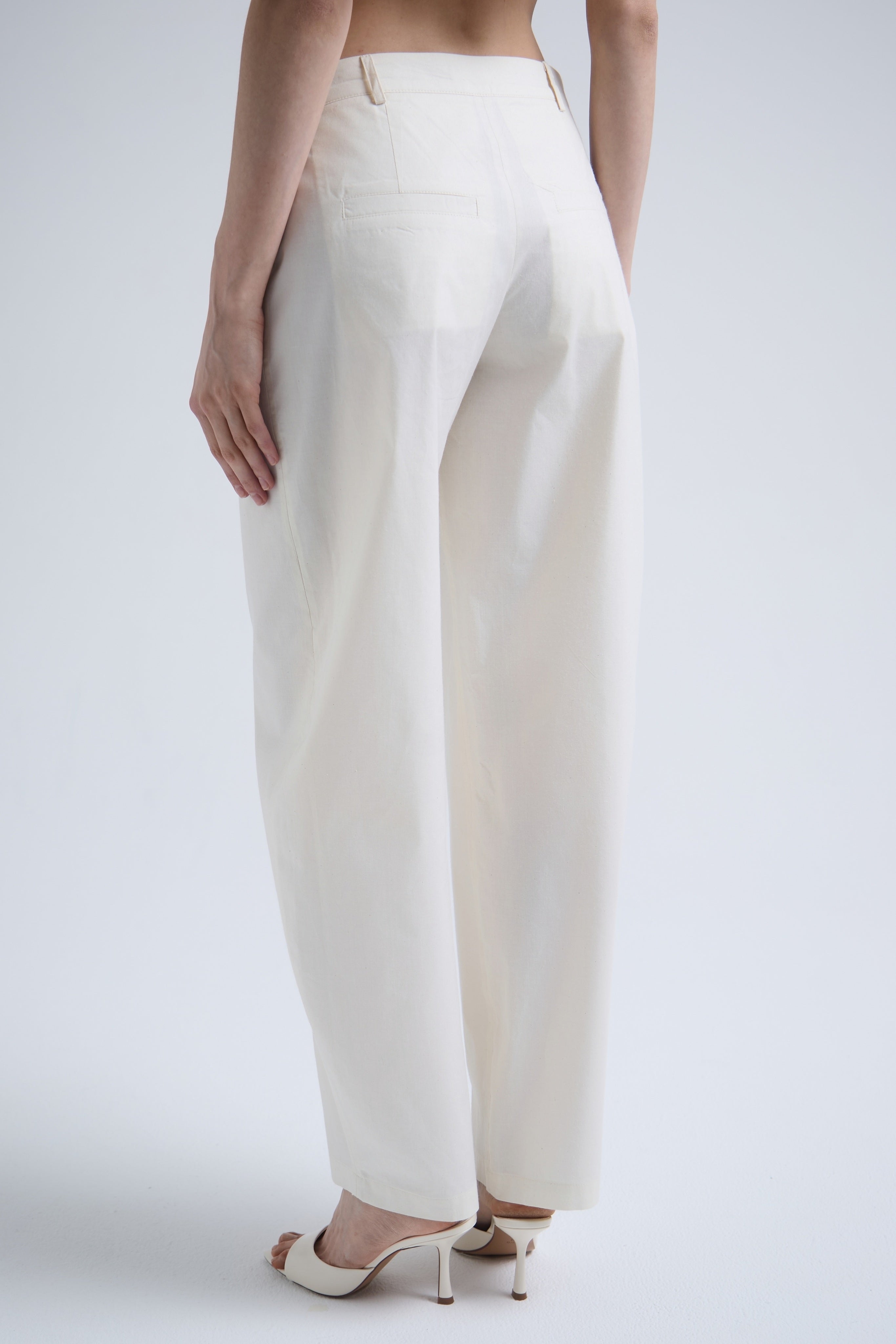 Shape Cotton Trousers