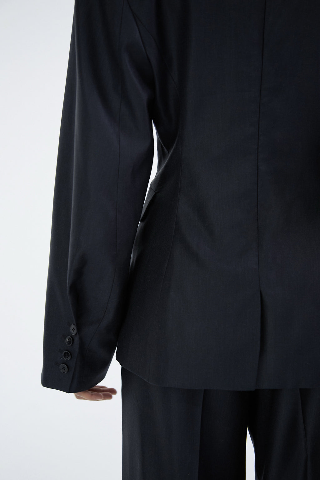 "Meteorite" jacket made of silk and wool