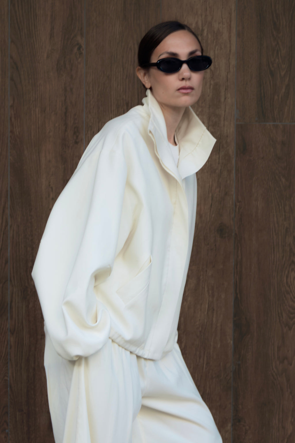 Bomber jacket ‘Flow’ made of Italian wool