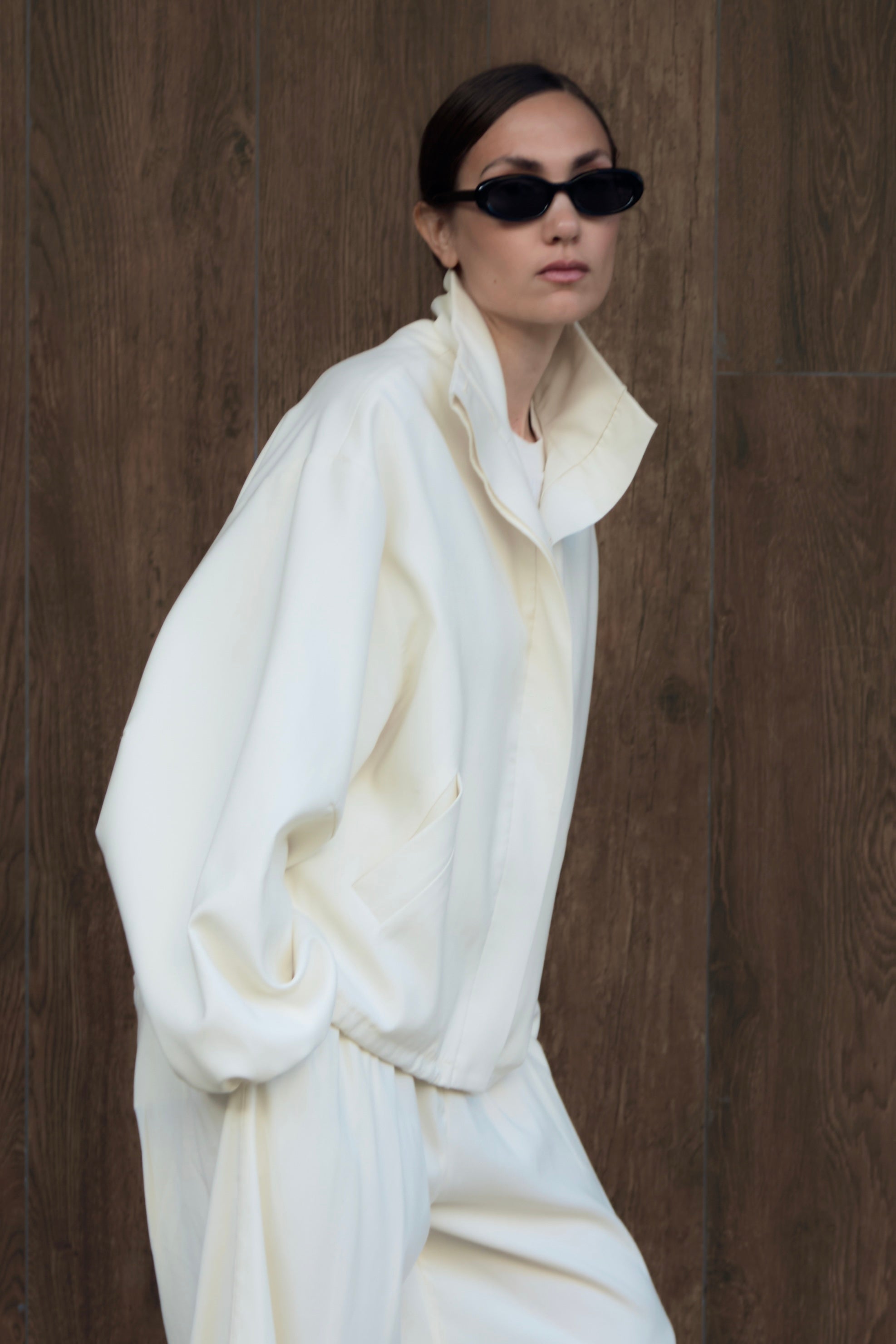 Bomber jacket ‘Flow’ made of Italian wool