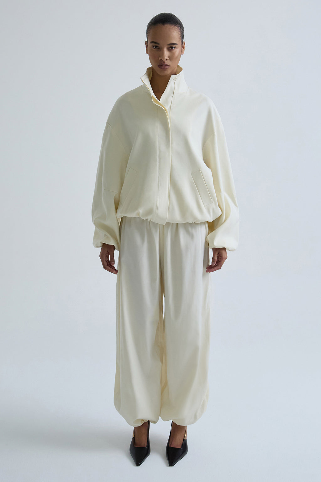 Bomber jacket ‘Flow’ made of Italian wool