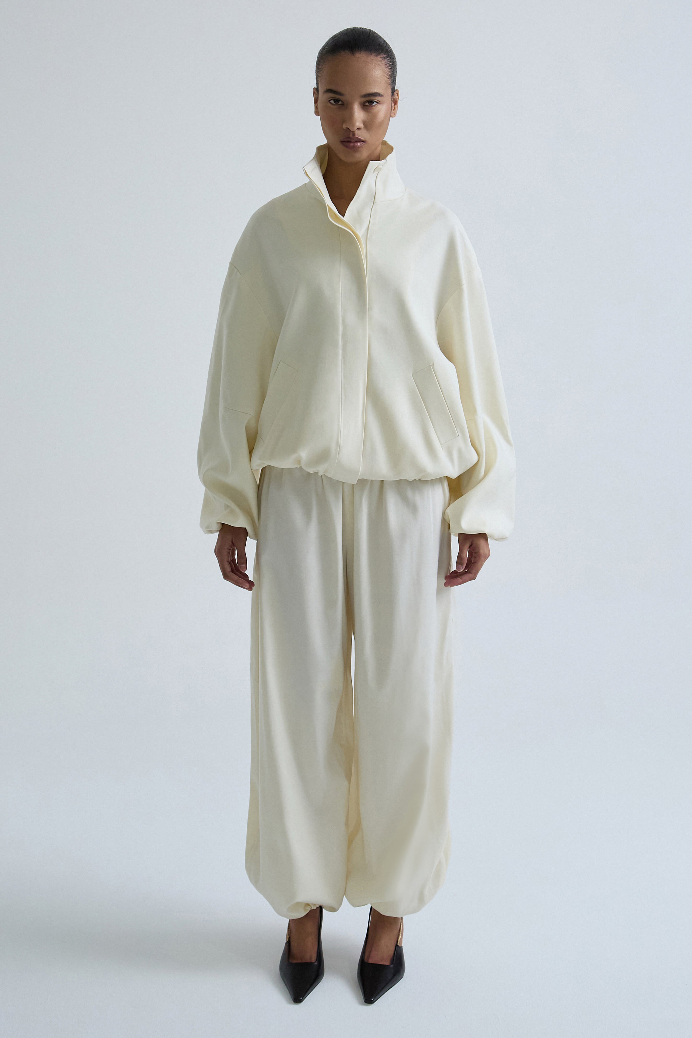 Bomber jacket ‘Flow’ made of Italian wool