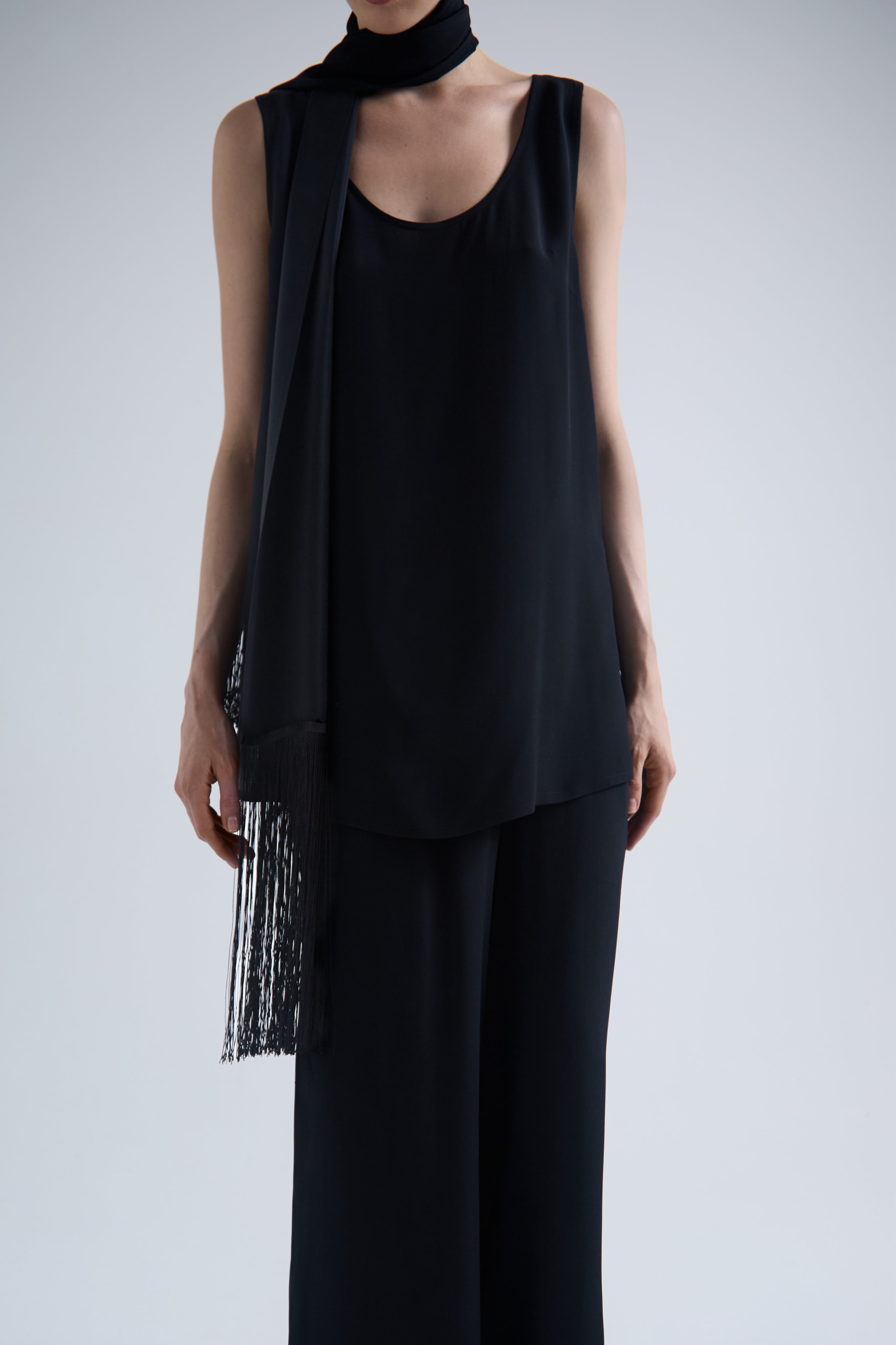 Light Silk & Acetate Top