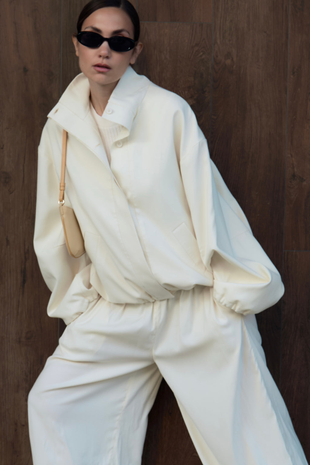 Bomber jacket ‘Flow’ made of Italian wool