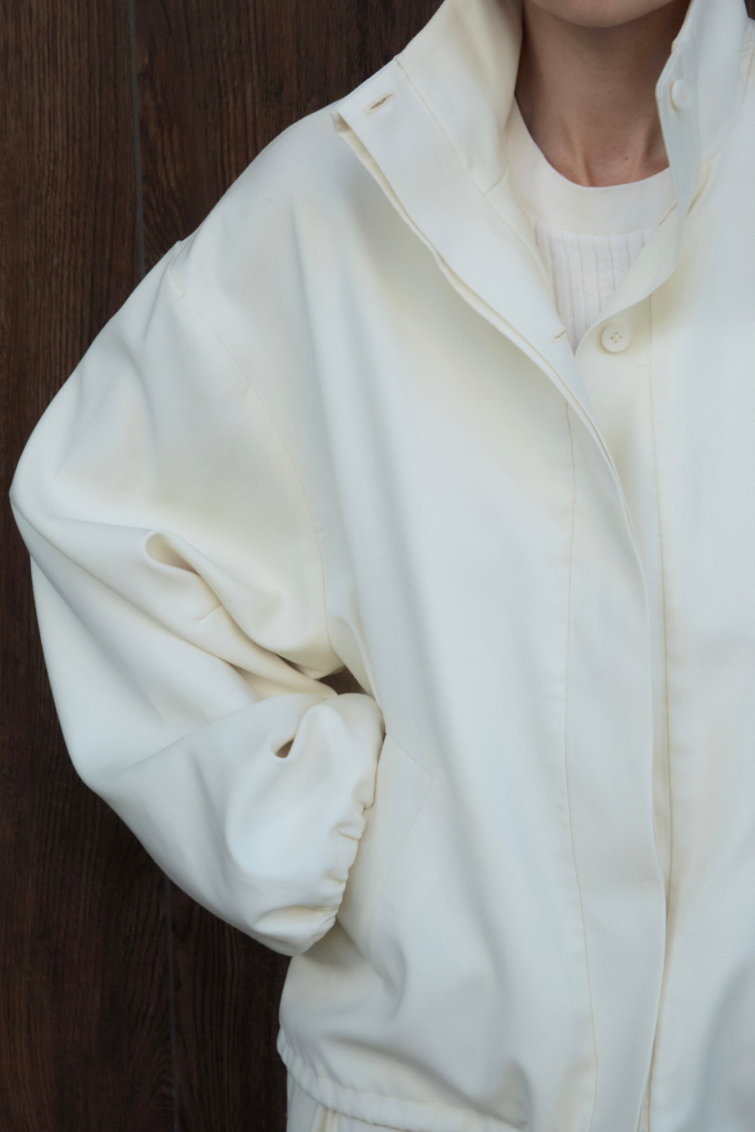 Bomber jacket ‘Flow’ made of Italian wool