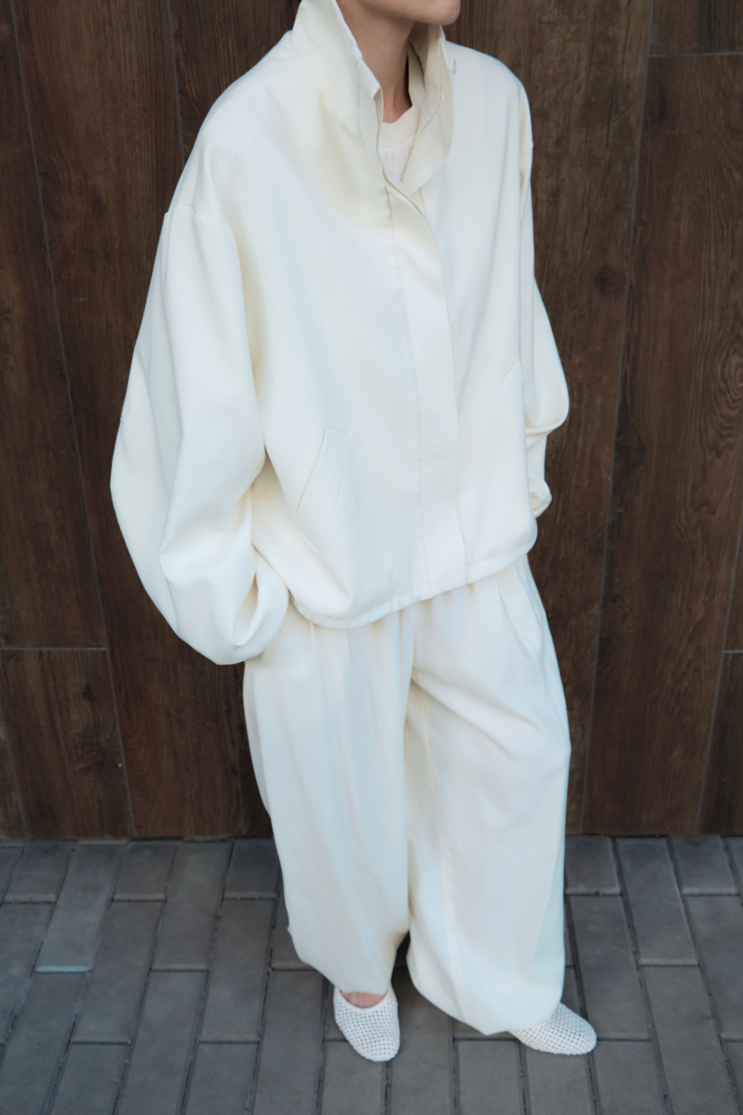 Trousers ‘Flow’ made of Italian wool